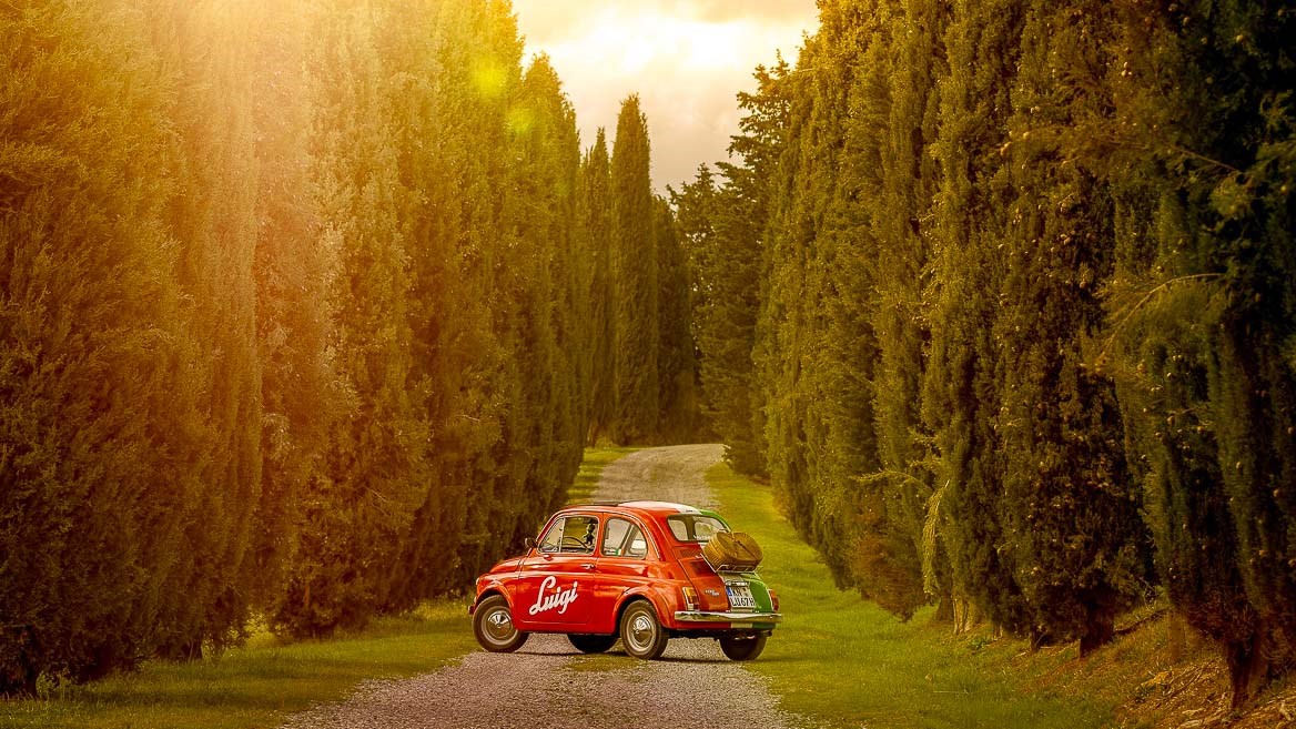 Luigi in Italien